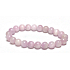 Kunzit-Armband elastischer Naturstein, Kugel 8 mm / 16 - 17 cm, Stein der Gefühle
