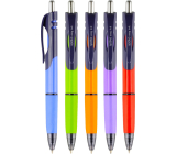 Spoko Triangle Kugelschreiber, blaue Mine, 0,5 mm 1 Stück verschiedene Farben