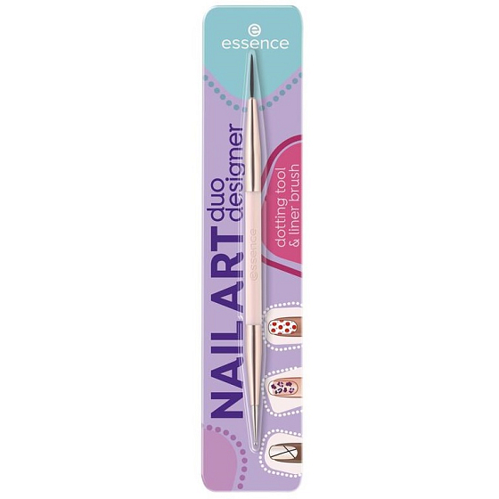 Essence Nail Art duo doppelseitiger Nagelapplikator 1 Stück