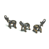 Elefant Metall-Anhänger 1,5 cm, 1 Stück
