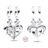Charms Sterling Silber 925 Mutter und Tochter, teilbares Herz, Familienarmband Anhänger