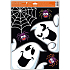 Fensterfolie Halloween Heulende Gespenster Gespenster 30 x 42 cm