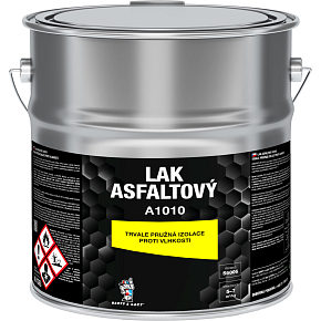 A1010 Asphaltlack Isolierbeschichtung, schwarz, 9 kg
