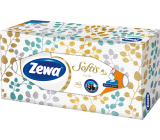 Zewa Softis Style Box 4vrstvé papírové kapesníky, 80 ks