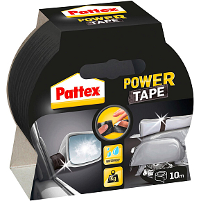 Pattex Power tape schwarze Klebeband, 50 mm × 10 m