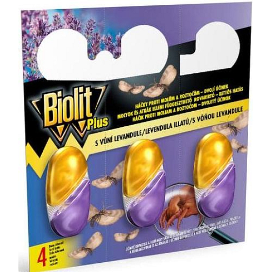 Biolit Plus M Gelhaken gegen Motten 3 Stück