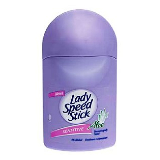 Lady Speed Stick 24/7 Aloe Sensitive Kugel Antitranspirant Deodorant Roll-On für Frauen 50 ml