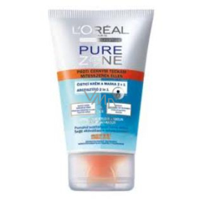 Loreal Pure Zone 2in1 Reinigungscreme und Maske gegen Mitesser 100 ml