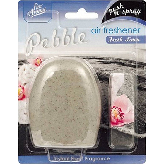 Mr. Aroma Pebble Fresh Leinen Lufterfrischer + 10 ml Ersatz