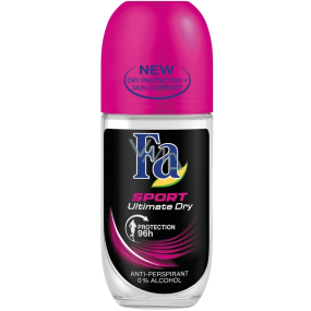Fa Sport Ultimate Dry Power 50 ml Antitranspirant Roll-On für Frauen