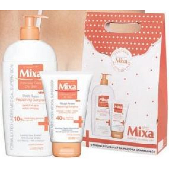 Mixa Repairing Körperpflege regenerative Körperlotion 400 ml + regenerative Pflege 100 ml, Kosmetikset