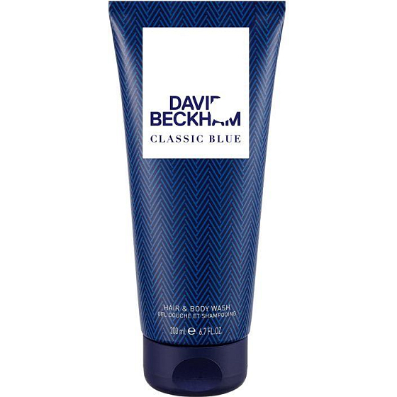 David Beckham Classic Blue Duschgel für Herren 200 ml