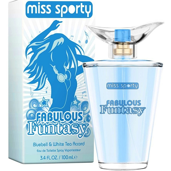 Miss Sports Fabulous Funtasy Eau de Toilette für Frauen 100 ml