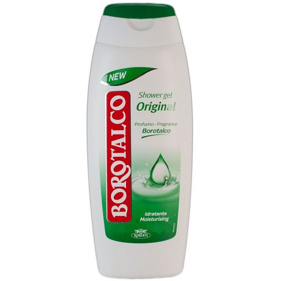 Borotalco Original feuchtigkeitsspendendes Duschgel Unisex 250 ml