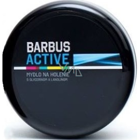 Barbus Active Man Rasierseife mit Glycerin und Lanolin 150 g