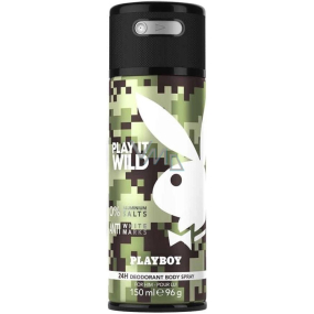 Playboy Play It Wild für Ihn SkinTouch Deodorant Spray für Männer 150 ml