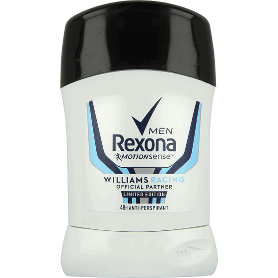 Rexona Men Motionsense Williams Racing Antitranspirant Deodorant Stick 50 ml
