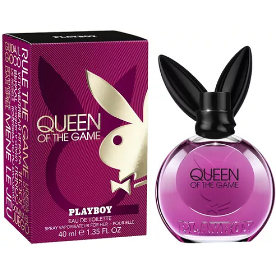 Playboy Queen of The Game Eau de Toilette für Damen 40 ml
