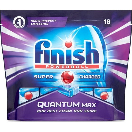 Fertig Quantum Max Regular Tabletten in der Spülmaschine 18 Stück