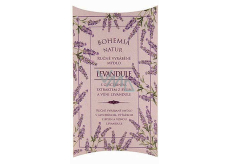 Bohemia schenkt Lavendel mit Glycerin und Kräuterextrakten handgemachte Toilettenseife in einer 100 g Papierbox