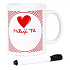 Albi Becher mit Marker Ich liebe dich 310 ml