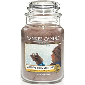 Yankee Candle Warme Wollhandschuhe - Wollhandschuhe Classic Scented Candle Large Glass 623 g