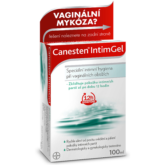 Canesten IntimGel spezielle Intimhygiene bei Vaginalproblemen 100 ml