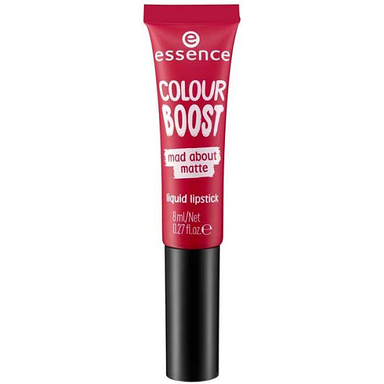 Essence Color Boost Mad About Flüssiger Mattlippenstift 07 Rot 8 ml