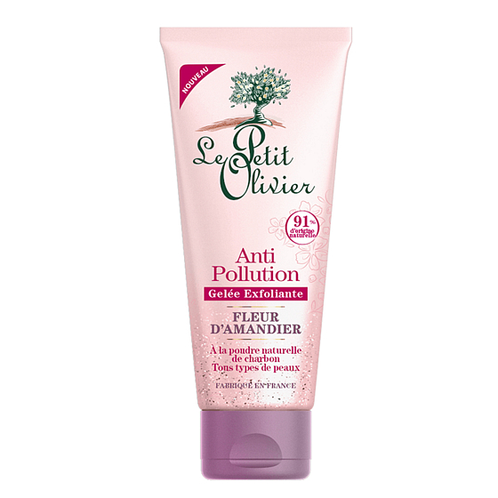 Le Petit Olivier Mandelblüten Reinigungsgel-Peeling für empfindliche Haut 75 ml