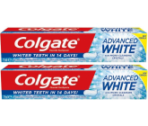 Colgate Advanced White Zahnpasta 2 x 75 ml, Duopack