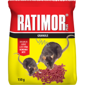 Ratimor Plus Bromadiolon Rattenköder, Beutel, 150 g