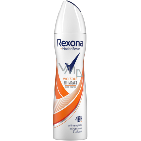 Rexona WorkOut Hi-Impact Antitranspirant Deodorant Spray für Frauen 150 ml