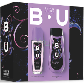 BU Fairy parfümiertes Deodorantglas für Frauen 75 ml + Duschgel 250 ml, Kosmetikset