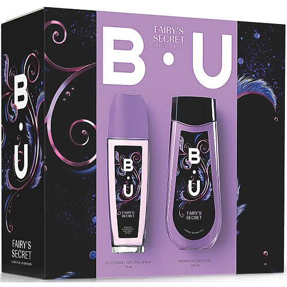 BU Fairy parfümiertes Deodorantglas für Frauen 75 ml + Duschgel 250 ml, Kosmetikset