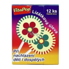 VitaHarmony VitaPop Lollipop Relief gegen Erkältungen bei Kindern und Erwachsenen 12 Stück