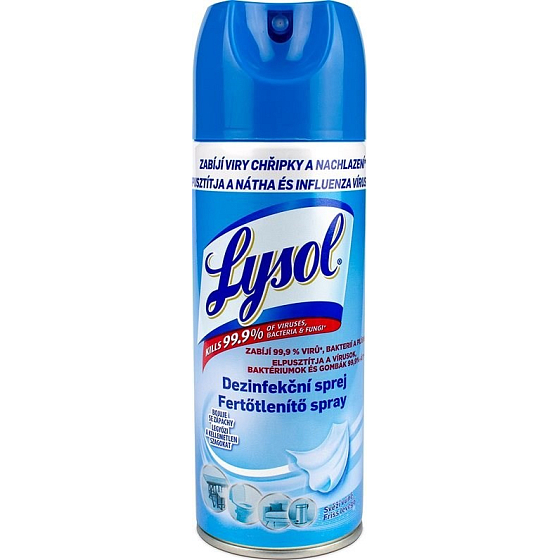 Lysol Frischer Duft von Desinfektionsspray auf mehr als 100 Oberflächen, 400 ml