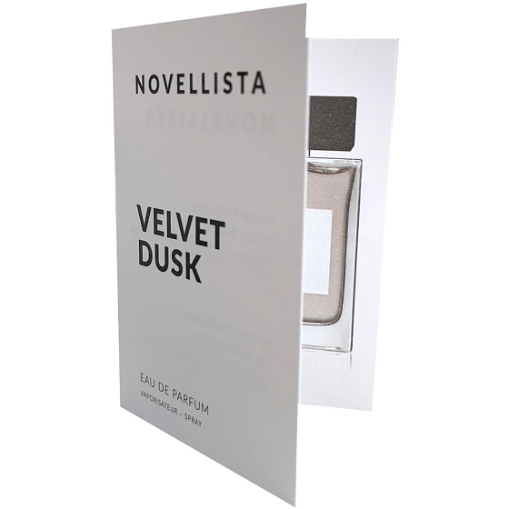 Novellista Velvet Dusk parfümiertes Wasser unisex 1,2 ml mit Spray, Fläschchen
