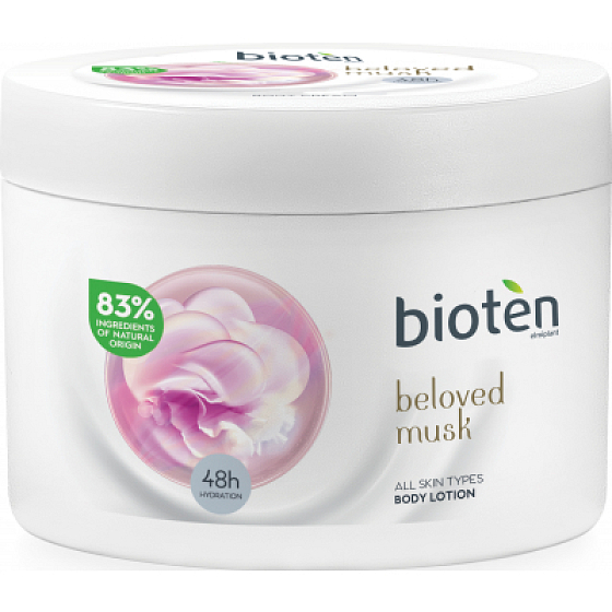 Bioten Beloved Musk Körpercreme mit weißem Moschus für alle Hauttypen 250 ml