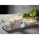 WoodWick Smoked Jasmine Duftkerze mit Holzdocht und Deckel Glas klein 85 g