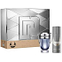 Paco Rabanne Invictus Eau de Toilette 100 ml + Deodorant Spray 150 ml, Geschenkset für Männer