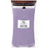 WoodWick Amethyst & Amber - Amethyst und Bernstein Duftkerze mit Holzdocht und Deckel Glas groß 609,5 g