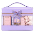 Baylis & Harding Jojoba und Vanille Duschcreme 300 ml + Körperlotion 200 ml + Duschgel 300 ml + Körperschwamm, Kosmetikset für Frauen