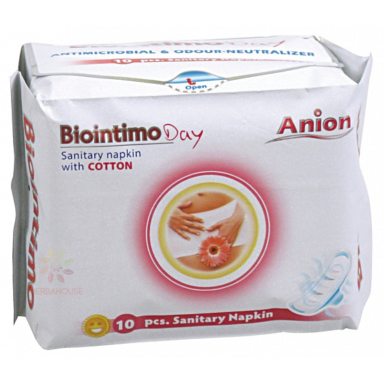 Biointimo Day Anion Day Damenbinden 10 Stück