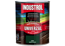 Industrol S2013 Univerzál lesk vrchní barva na kov a dřevo 5400 Zeleň tmavá 0,75 l