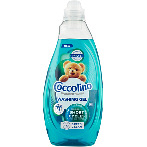 Coccolino Wonder Wash Flüssigwaschmittel für schnelles Waschen 37 Waschladungen 1,48l