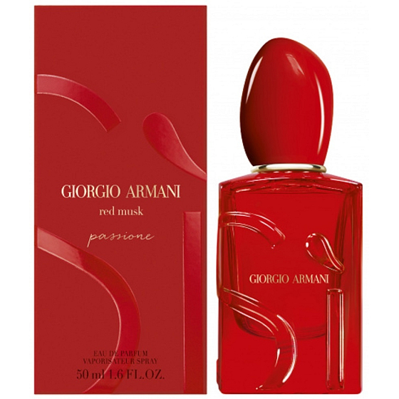 Giorgio Armani Sí Passione Red Musk – parfémovaná voda pro ženy, 50 ml