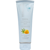Herbavera Fußcreme für verhornte Fersen mit Lanolin und Hanf, 120 ml