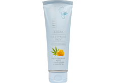 Herbavera Fußcreme für verhornte Fersen mit Lanolin und Hanf, 120 ml