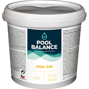 Chlór šok POOL Balance 2,2 Kg Chlór šok POOL Balance 2,2 Kg