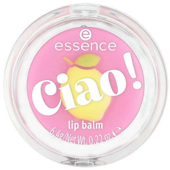 Essence Ciao! Lippenbalsam Lemonissima, 6,4 g